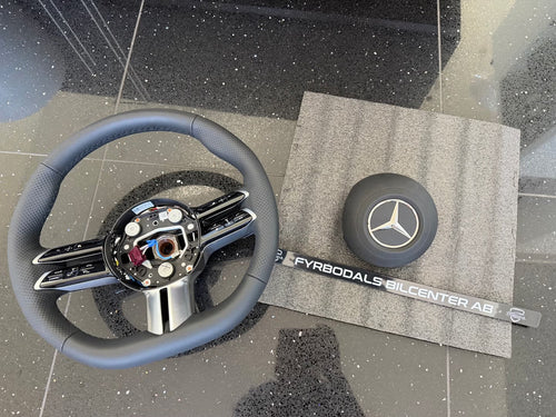 Mercedes Facelift ratt + airbag + rattvärme 2200mil W214 S214 från 2024 - *MOMS*